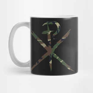 Camouflage Chi Rho Mug